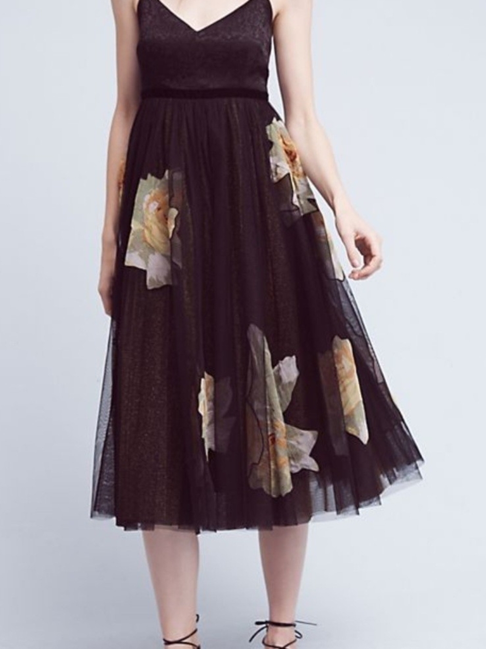 NWTs Anthropologie Moulinette Soeurs Saffron Tulle Dress